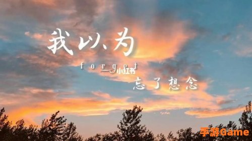 我以为忘了想念而面对夕阳希望你回到今天