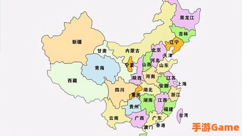 中国地图全图各省