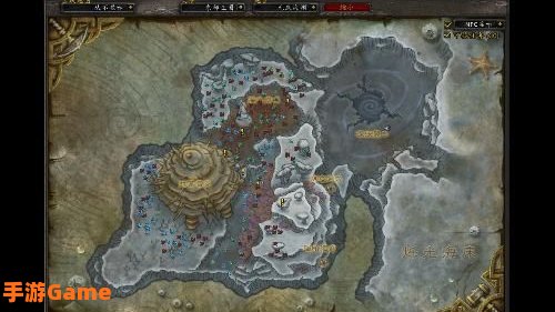 魔兽世界详细地图